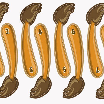 Juego de coger burros 48,3 cm 8 piezas