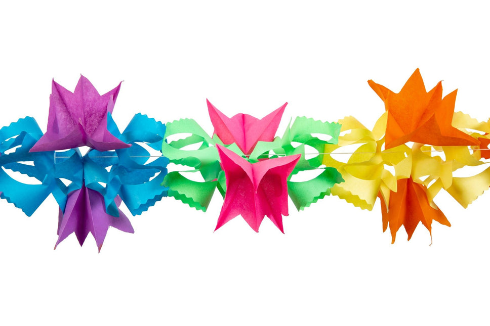 Guirnalda Color Flor 6m