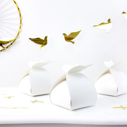 Cajas de regalo Alas Blancas 14,5cm 10pcs