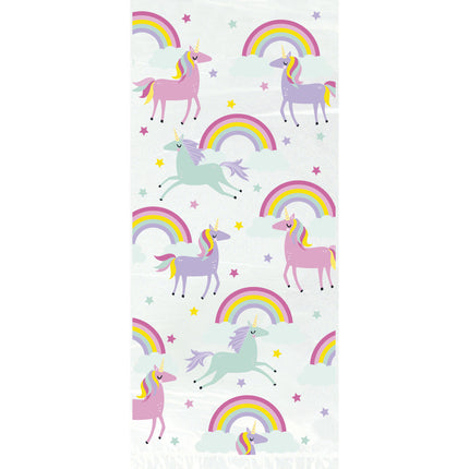 Bolsas de Fiesta Unicornio Arco Iris 20uds