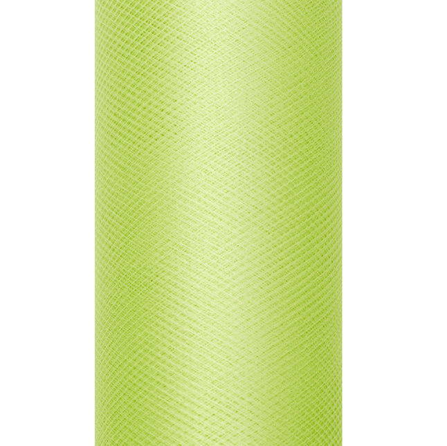 Rollo de Tul Verde Lima 15cm 9m
