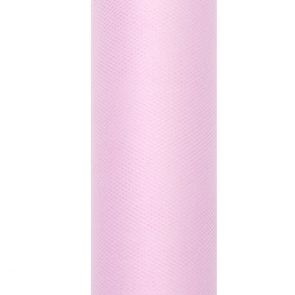 Rollo de Tul Rosa Claro 15cm 9m