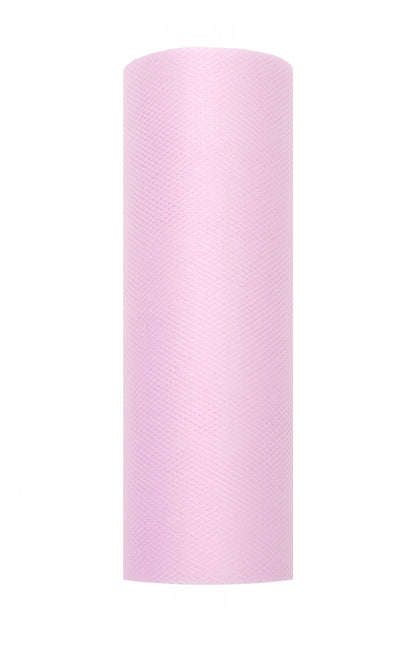 Rollo de Tul Rosa Claro 15cm 9m