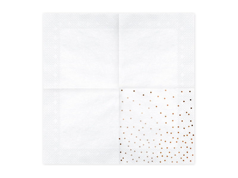 Servilletas Puntos 33cm 20ud