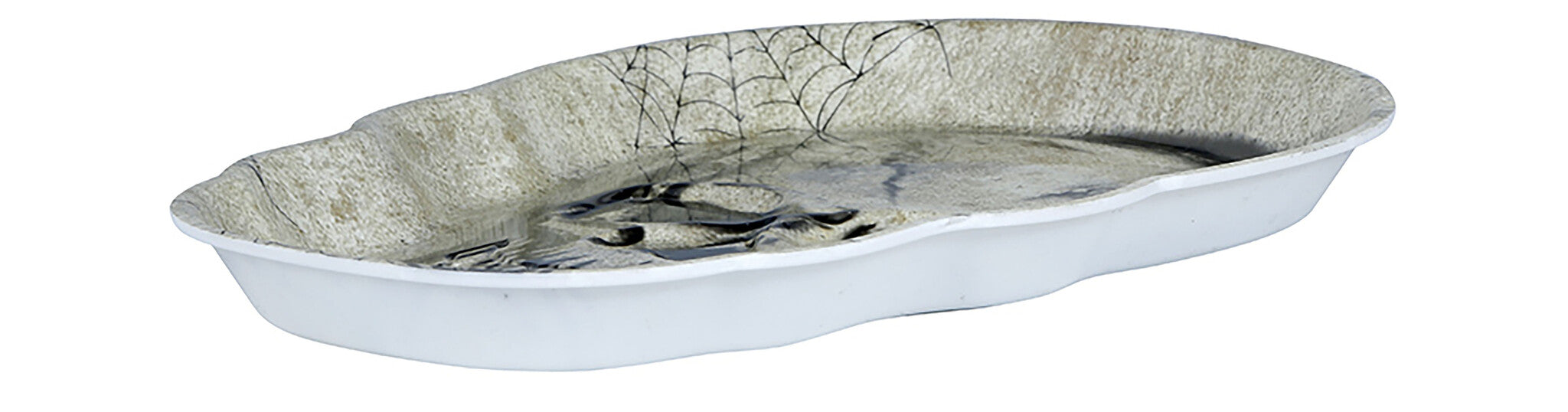 Bandeja Halloween Esqueleto 25cm