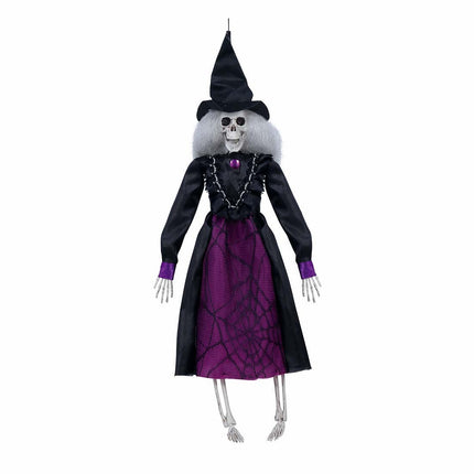 Halloween Muñeca Bruja Esqueleto 40cm