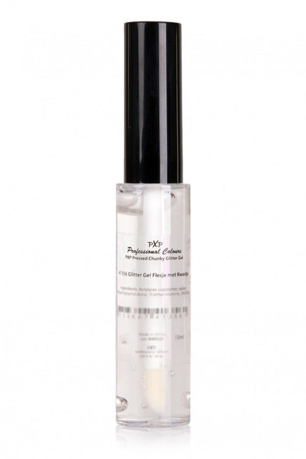 PXP Glitter Fix Gel Botella Con Pincel 15ML