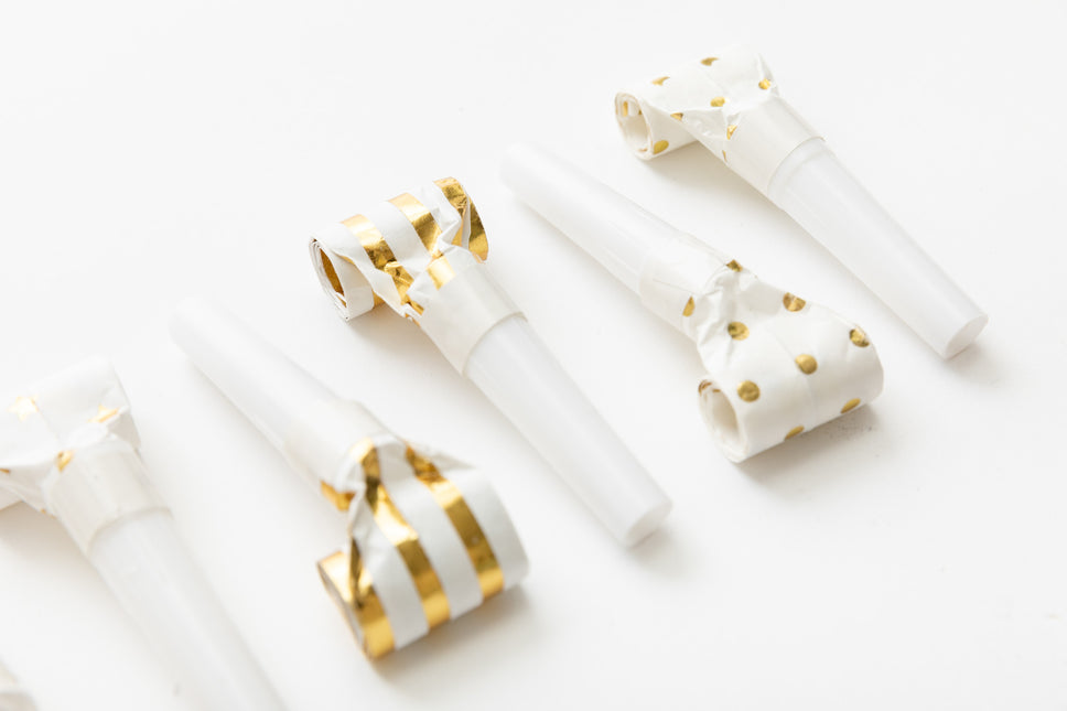 Lengüetas de rodillo Oro 6uds.