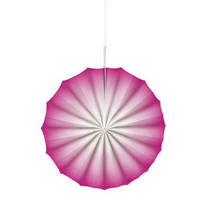 Abanicos de Papel de Colores 3uds.