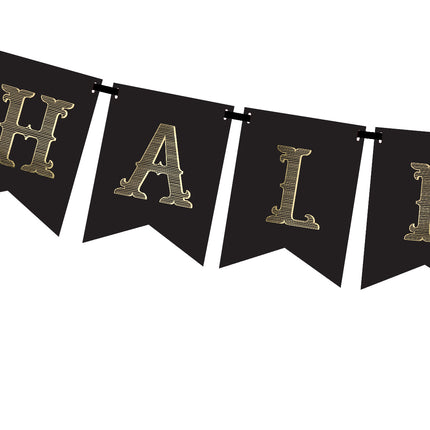 Guirnalda de letras de Halloween naranja 1,75 m