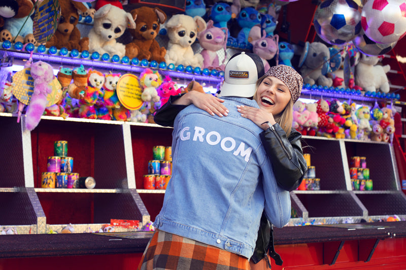 Emblema de hierro Novio 30cm