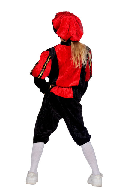 Pietenpak Kind Rojo/Negro Luxe