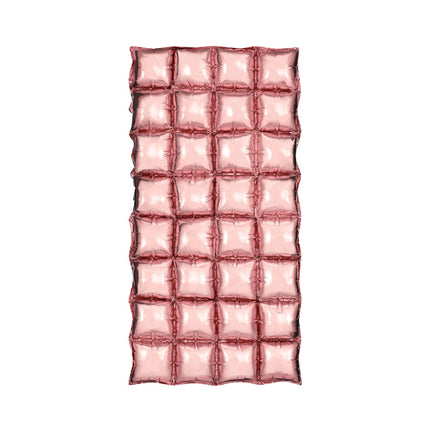 Globos Oro Rosa Pared 1.43m