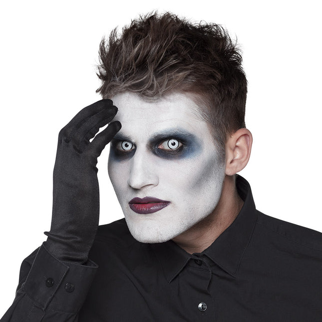 Lentes de color Maniac Blanco Negro