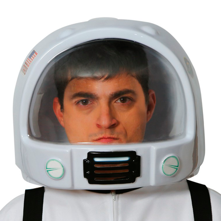 Casco de astronauta grande