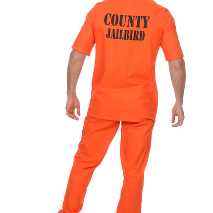 Traje de villano Naranja Luxe