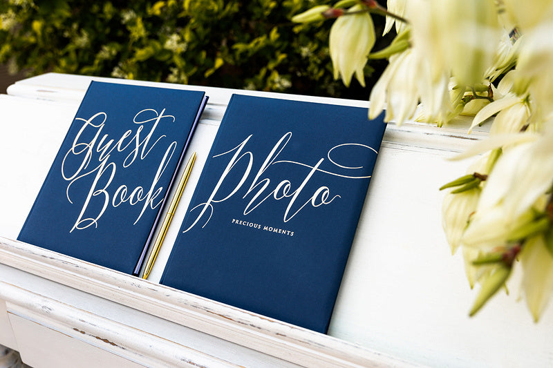 Libro de Visitas Azul 24,5cm