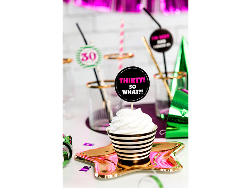 Platos de Oro Estrella 18cm 6pcs