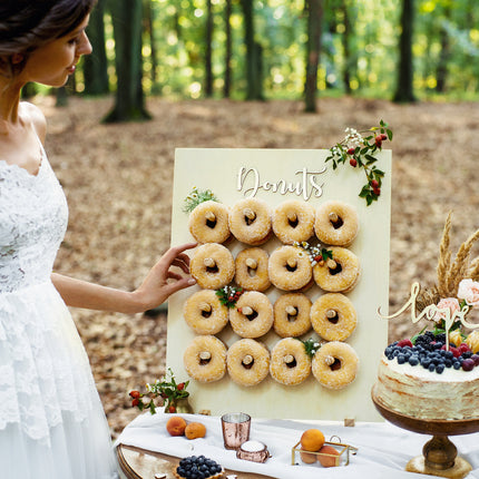 Adorno para tarta Love Wood 16cm