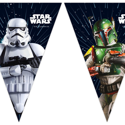 Línea de bandera Star Wars Galaxia 2,3 m