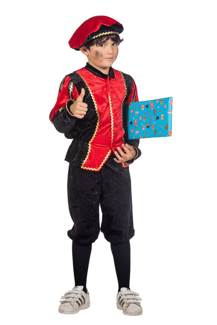 Pietenpak Kind Rojo/Negro Luxe