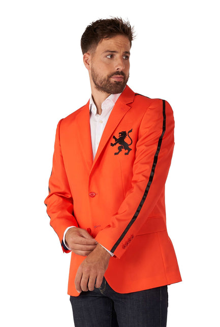 Holland Blazer Naranja Hombre <tc>OppoSuits</tc>