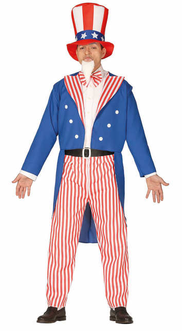 Disfraz de patriota americano