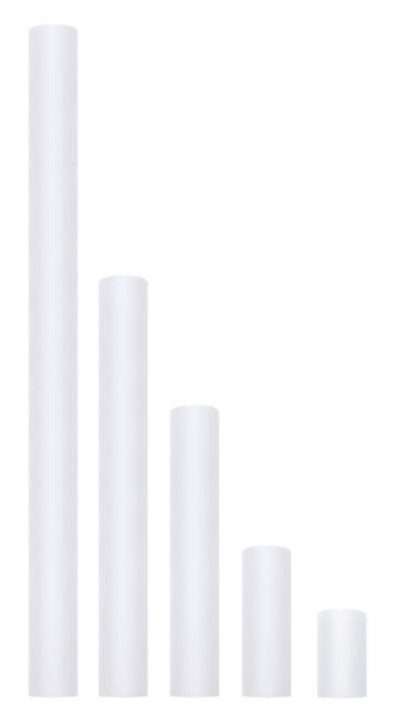 Rollo Tul Blanco 15cm 9m