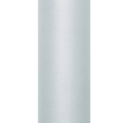 Rollo Tul Gris 15cm 9m