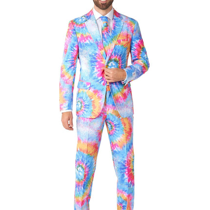 Traje Arco Iris Hippie 60s Hombre <tc>OppoSuits</tc>