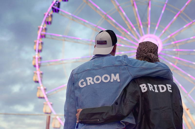 Emblema de hierro Novio 30cm