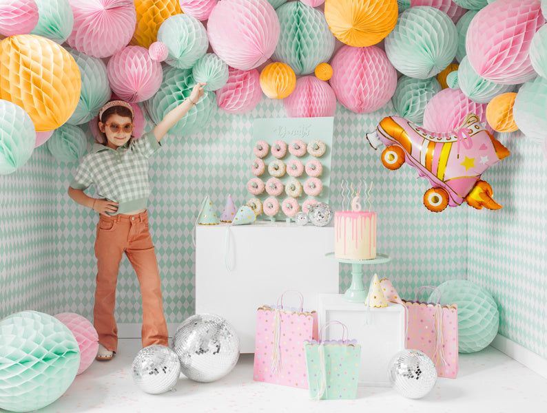 Sombreros de fiesta Estrellas Multicolor 14,5cm 6pcs