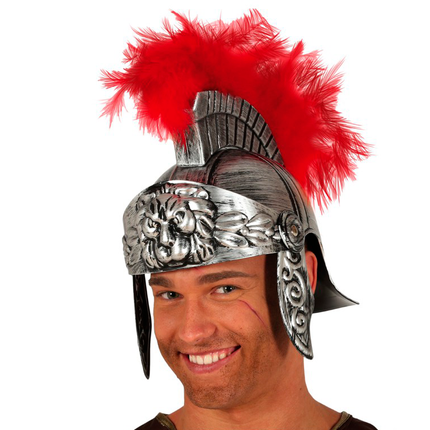 Casco Romano Plata Niño