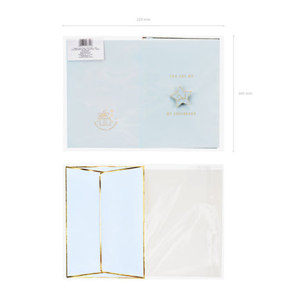 Tarjeta de felicitación Papá 14,8cm