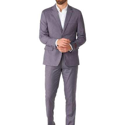Traje Gris Oscuro Hombre <tc>OppoSuits</tc>