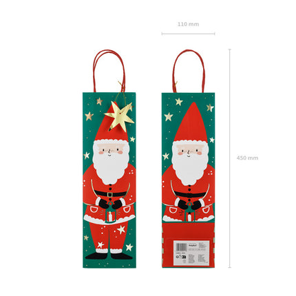 Bolsa regalo Papá Noel 36cm