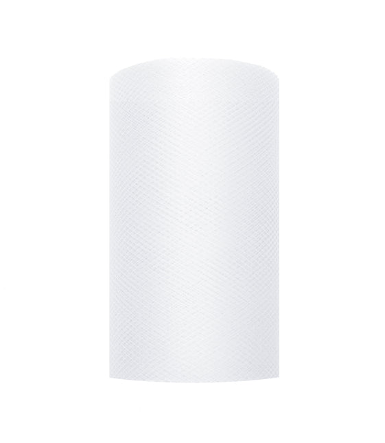 Rollo Tul Blanco 8cm 20m