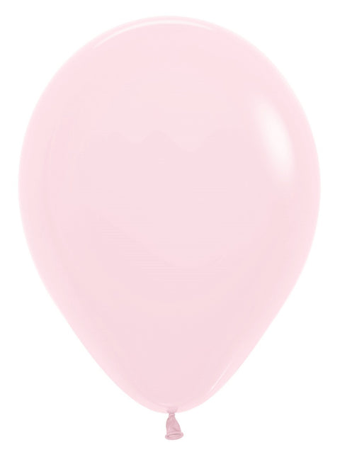 Globos Rosa Mate Pastel 30cm 50pcs