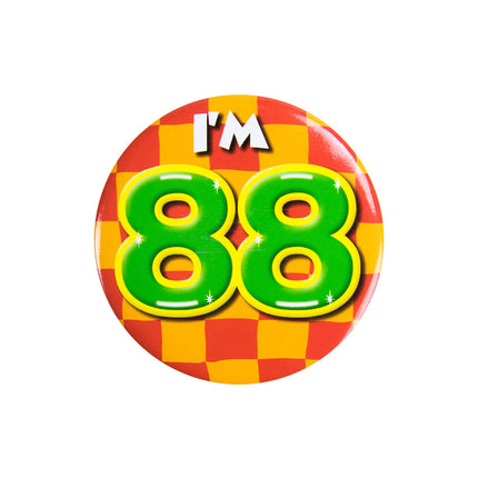 Tengo 88 Botones 88 Años 5,5cm