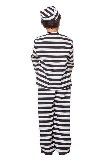 Traje Crooks Negro Blanco Niño