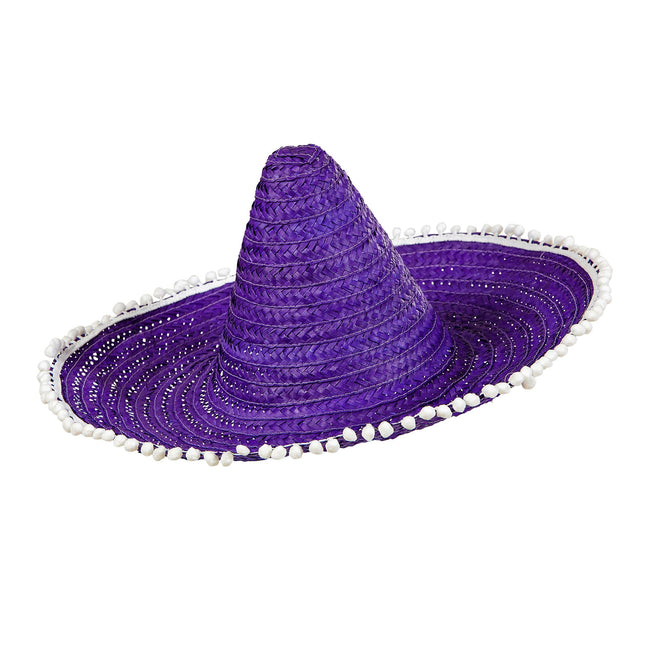 Sombrero Púrpura Azul 50cm