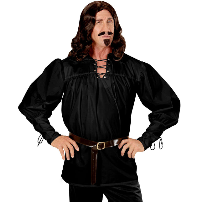 Blusa Pirata Hombres Negros