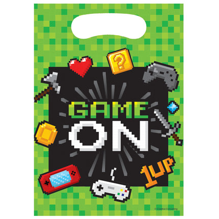 Bolsas para compartir en fiestas de juegos 23cm 8pcs