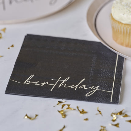 Servilletas Cumpleaños 12.5cm 16pcs