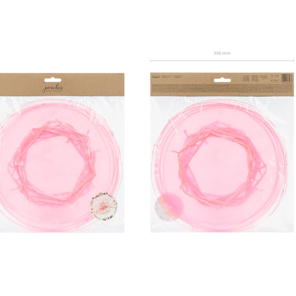 Bolsas de Organza Rosa 25cm 10uds