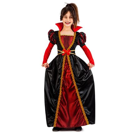 Vestido Halloween Niña Vampiro