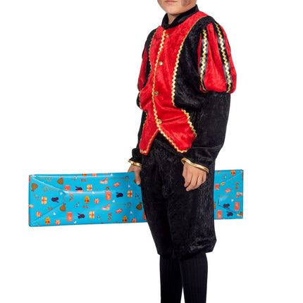 Pietenpak Kind Rojo/Negro Luxe