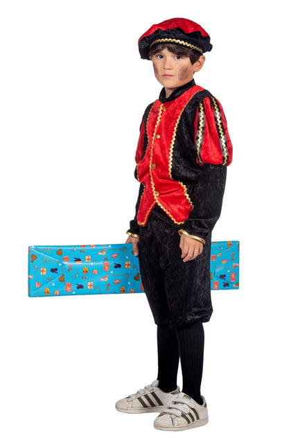 Pietenpak Kind Rojo/Negro Luxe