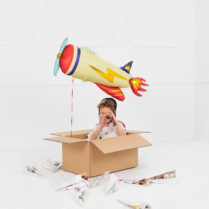 Globo de Helio Avión Vacío 91cm