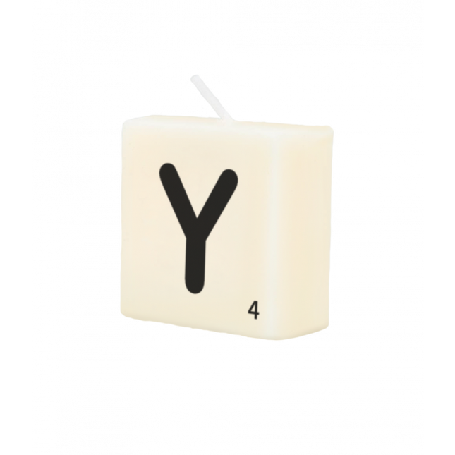 Vela Letra Y 4cm